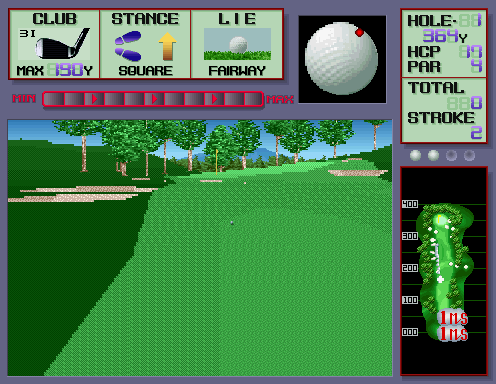 Dynamic Country Club screenshot 4 for Sega Mega CD